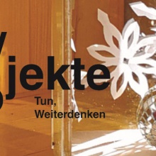 Bild Eröffnung der Vitrine “Objekte & Projekte" Tun & Weiterdenken im FOYER/EG